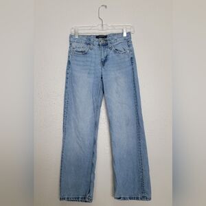 Aeropostale Low Rise Baggy Blue Denim Jeans